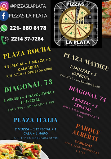 Pizzas La Plata